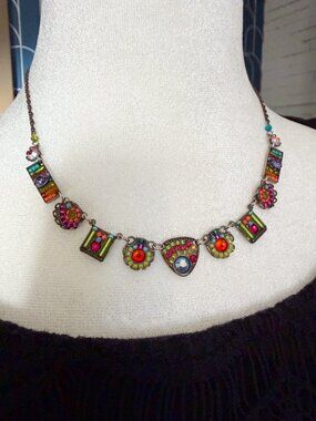 Stunning Firefly Jewelry La Dolce Vita Mix Necklace Multicolor Boho